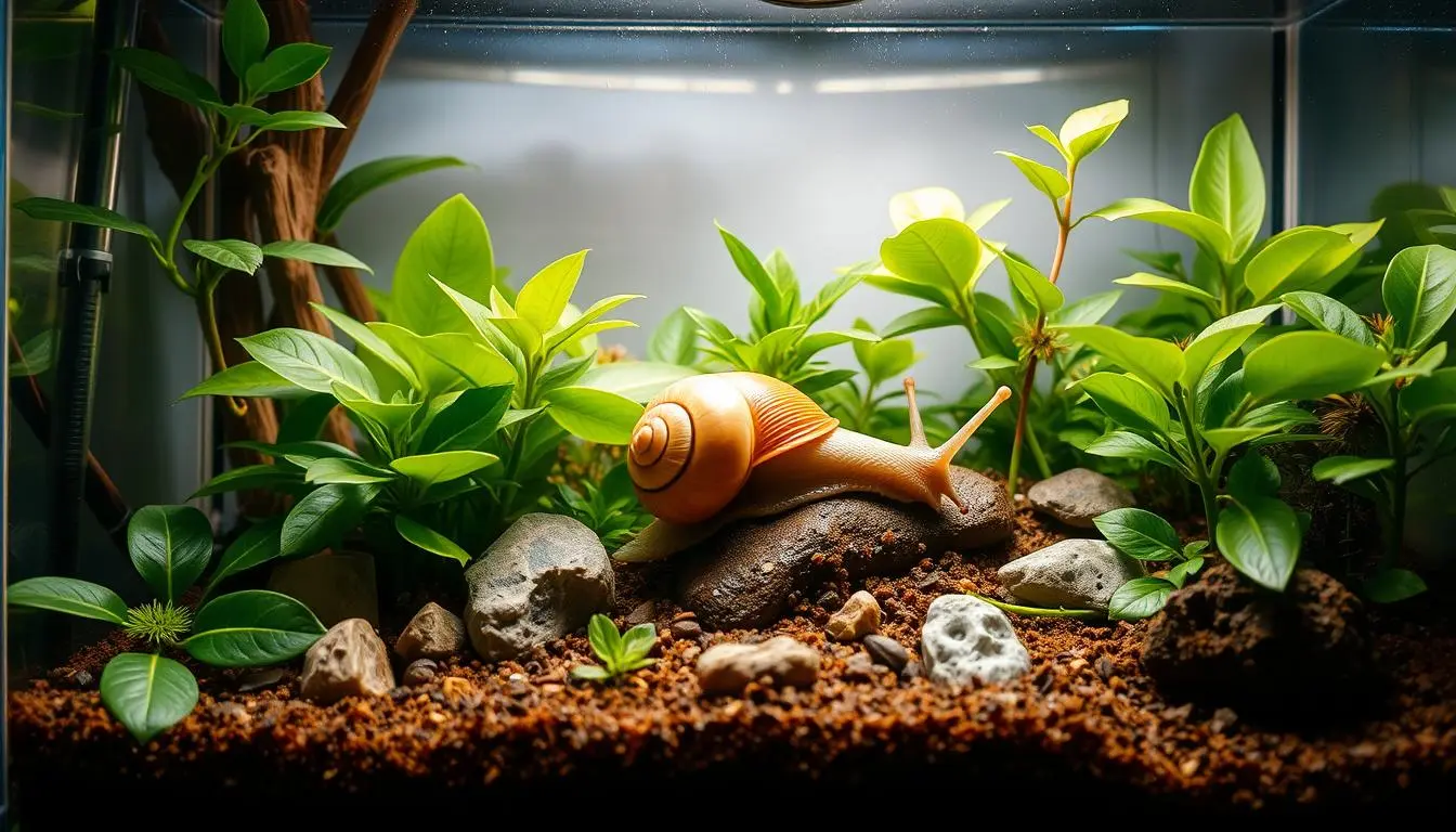 terrarium dla ślimaka afrykańskiego terrarium dla ślimaka afrykańskiego